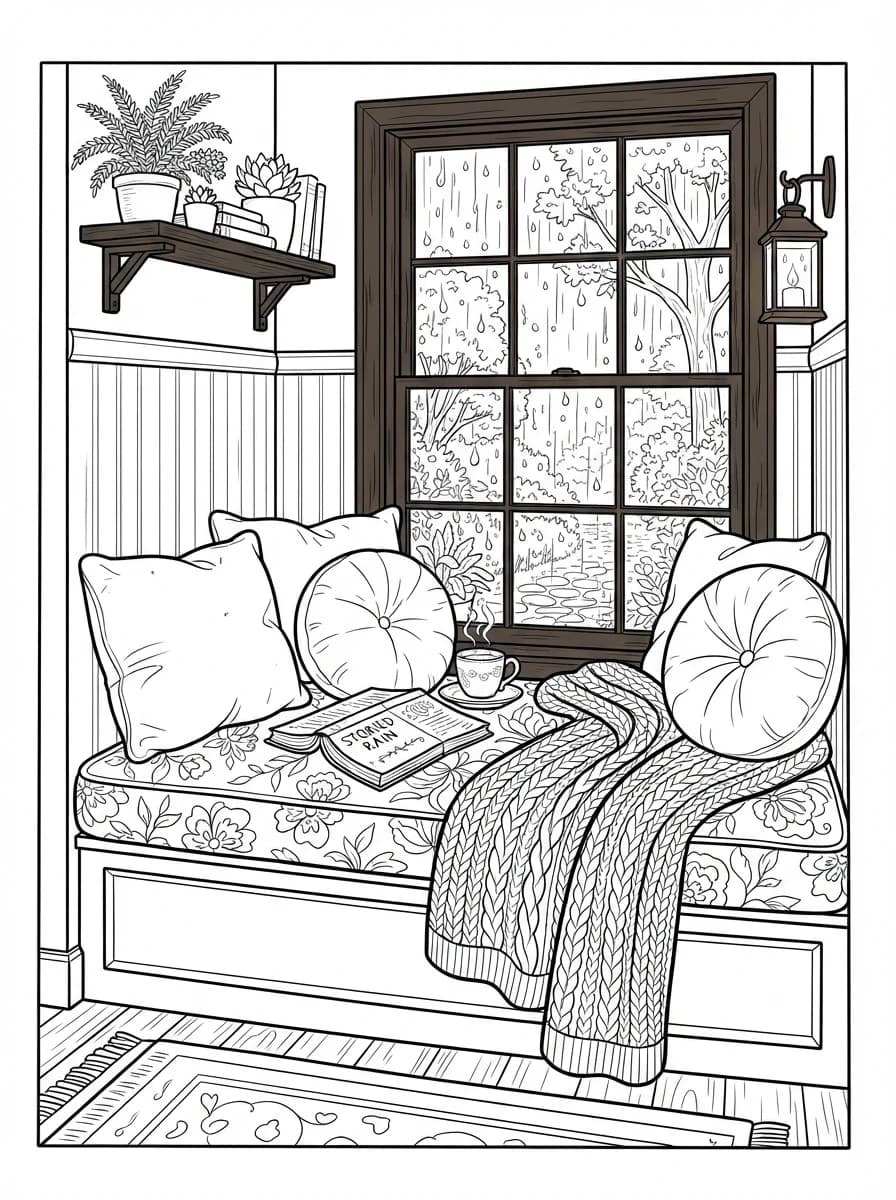 Coloriage Cosy