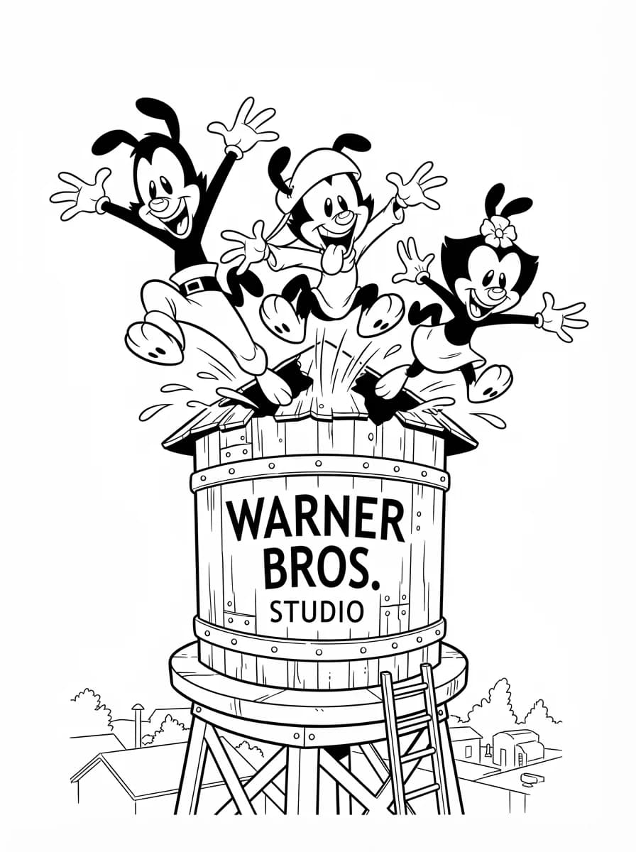 Coloriage Animaniacs #1 (2)