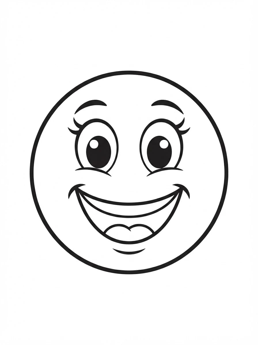 Coloriage Emoji