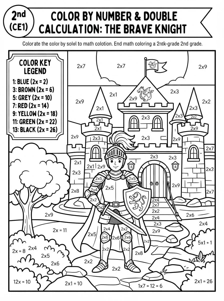 Coloriage Magique CE1