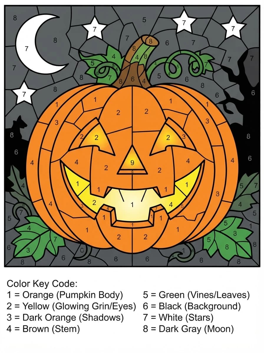 Coloriage Magique halloween