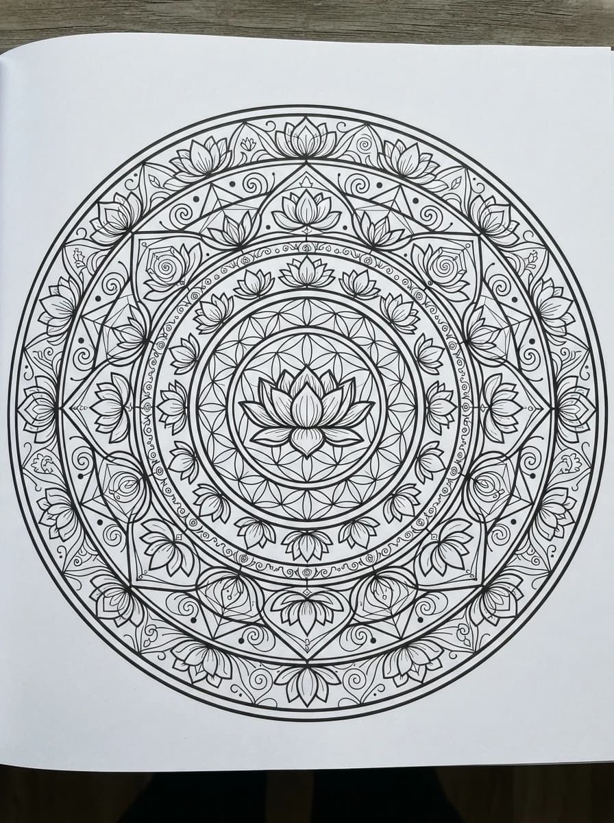 Coloriage Art therapie #1 (1)