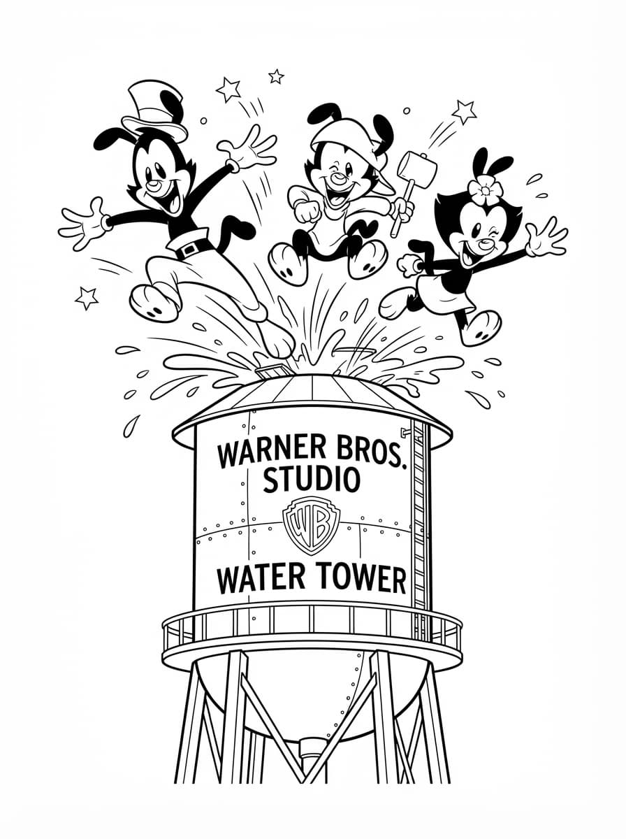 Coloriage Animaniacs #1 (1)