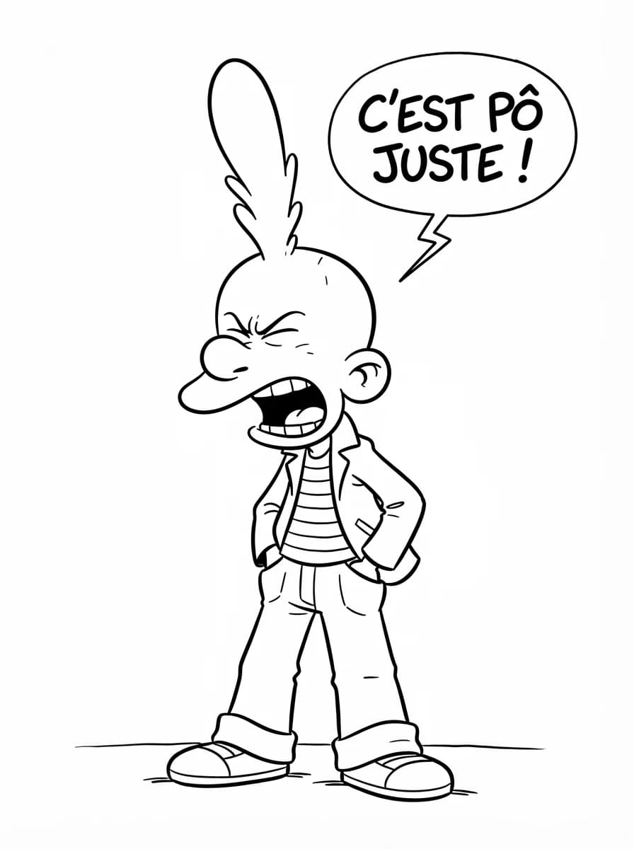 Coloriage Titeuf