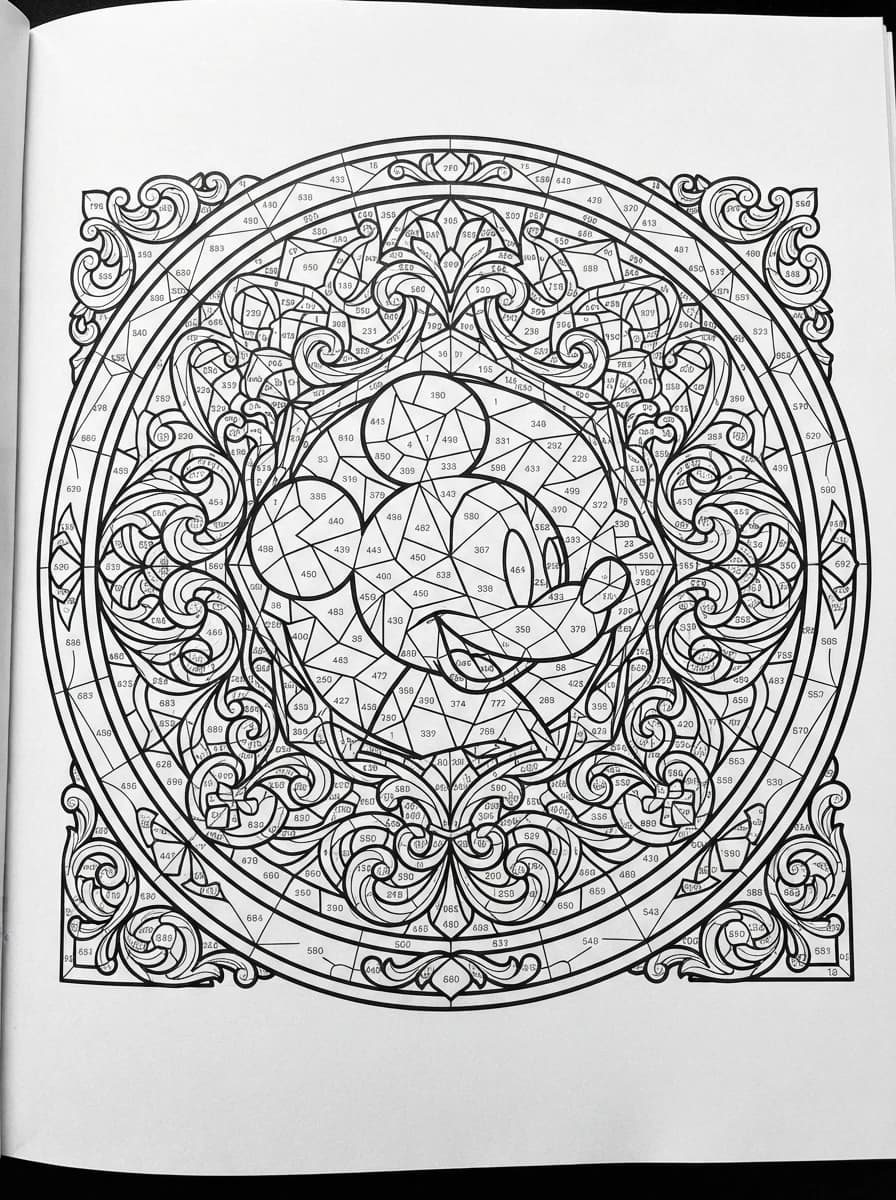 Coloriage Mystere disney