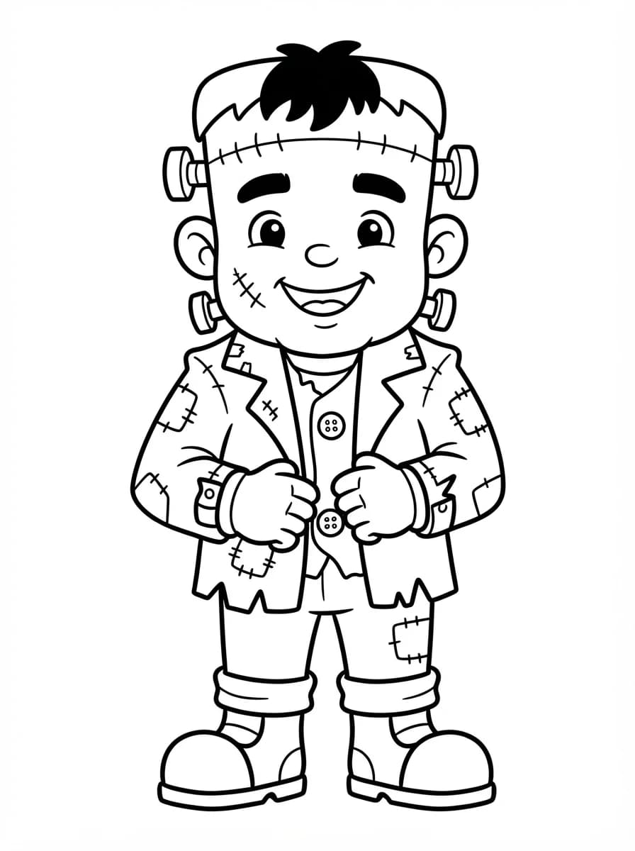 Coloriage Frankenstein