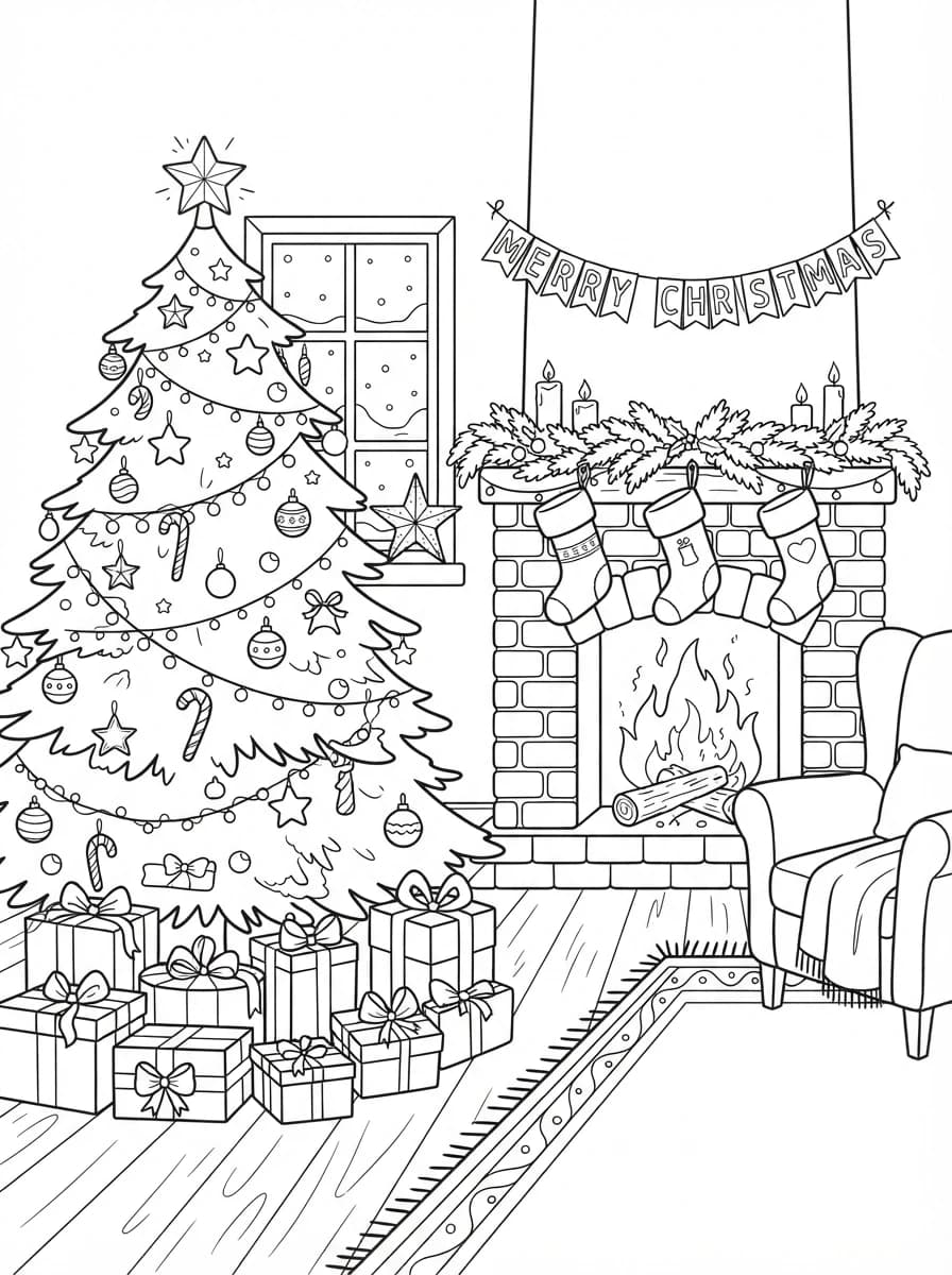 Coloriage Noël