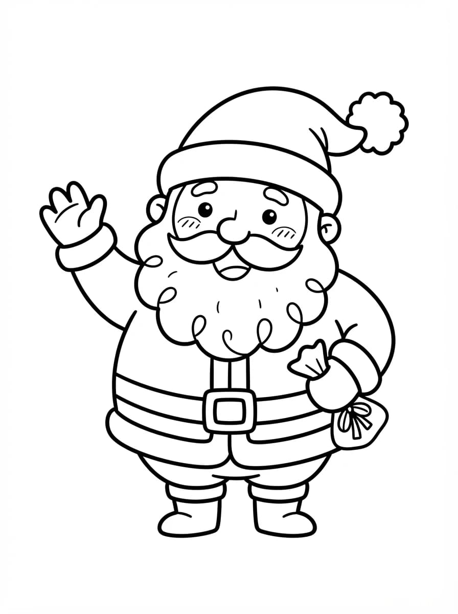 Coloriage Noël maternelle