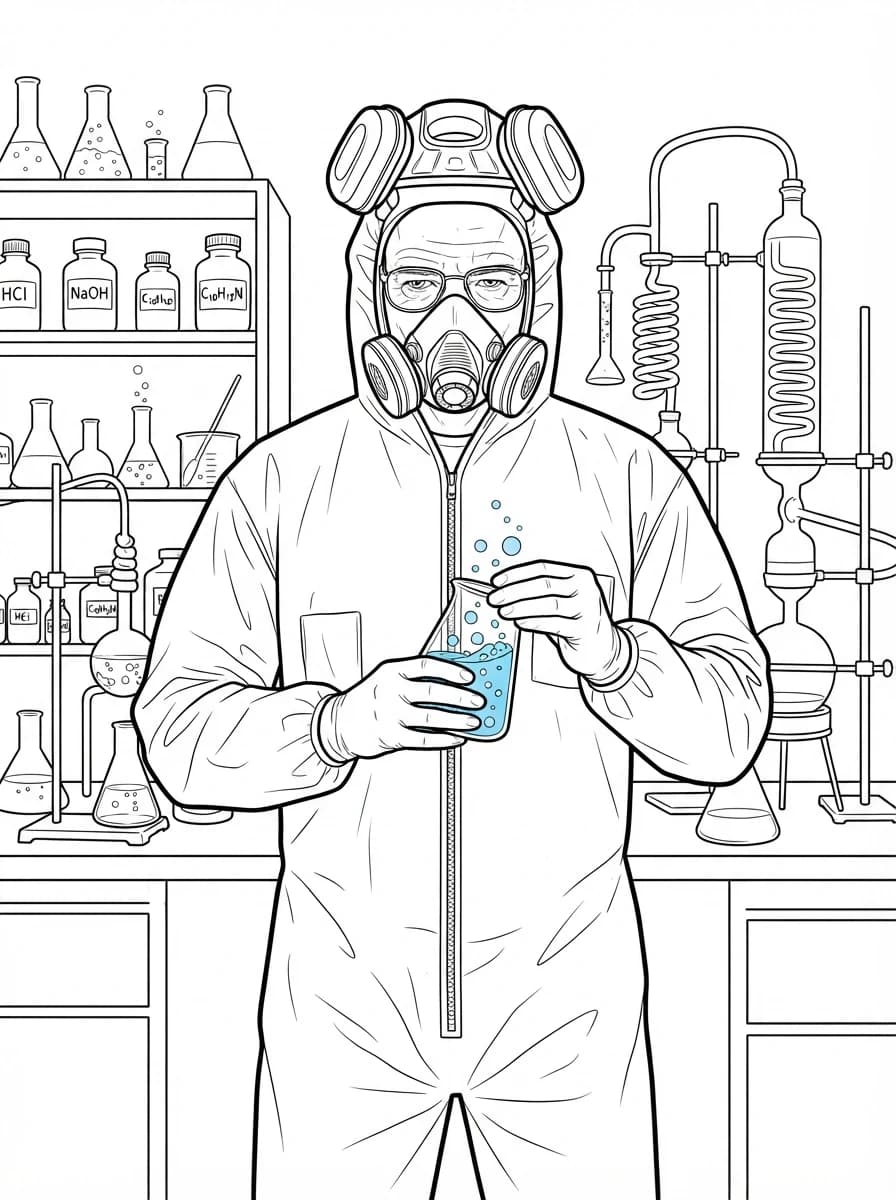 Coloriage Breaking bad