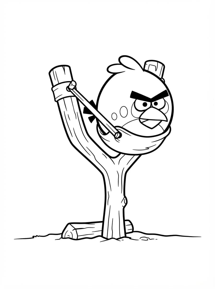 Coloriage Angry birds