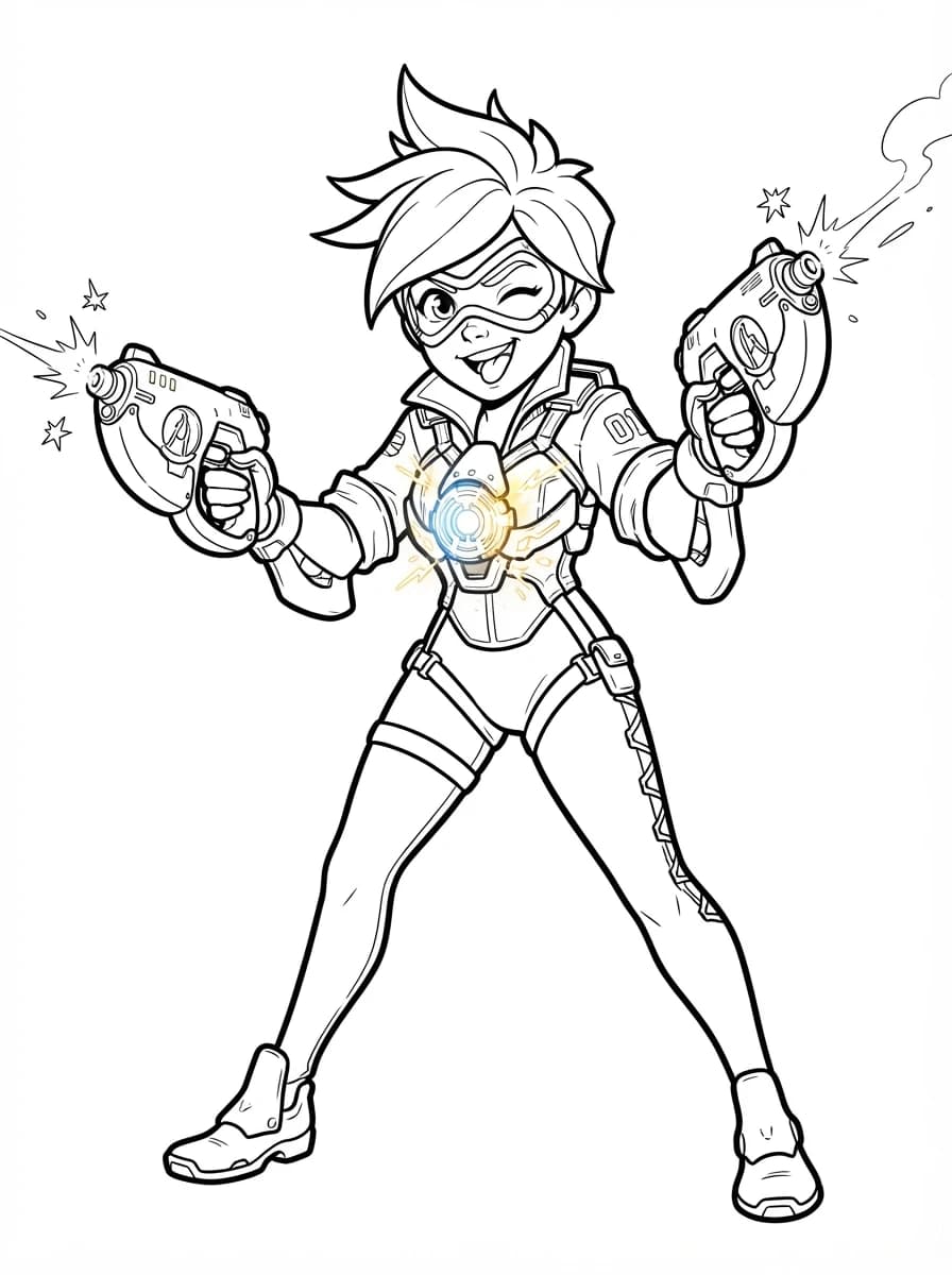 Coloriage Overwatch