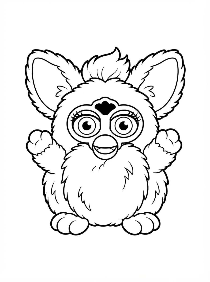 Coloriage Furby