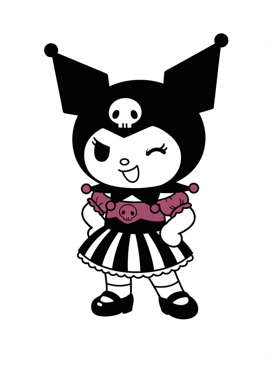 Coloriage Kuromi