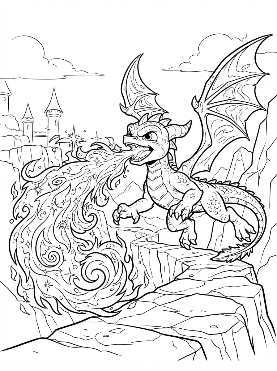 Coloriage Skylanders