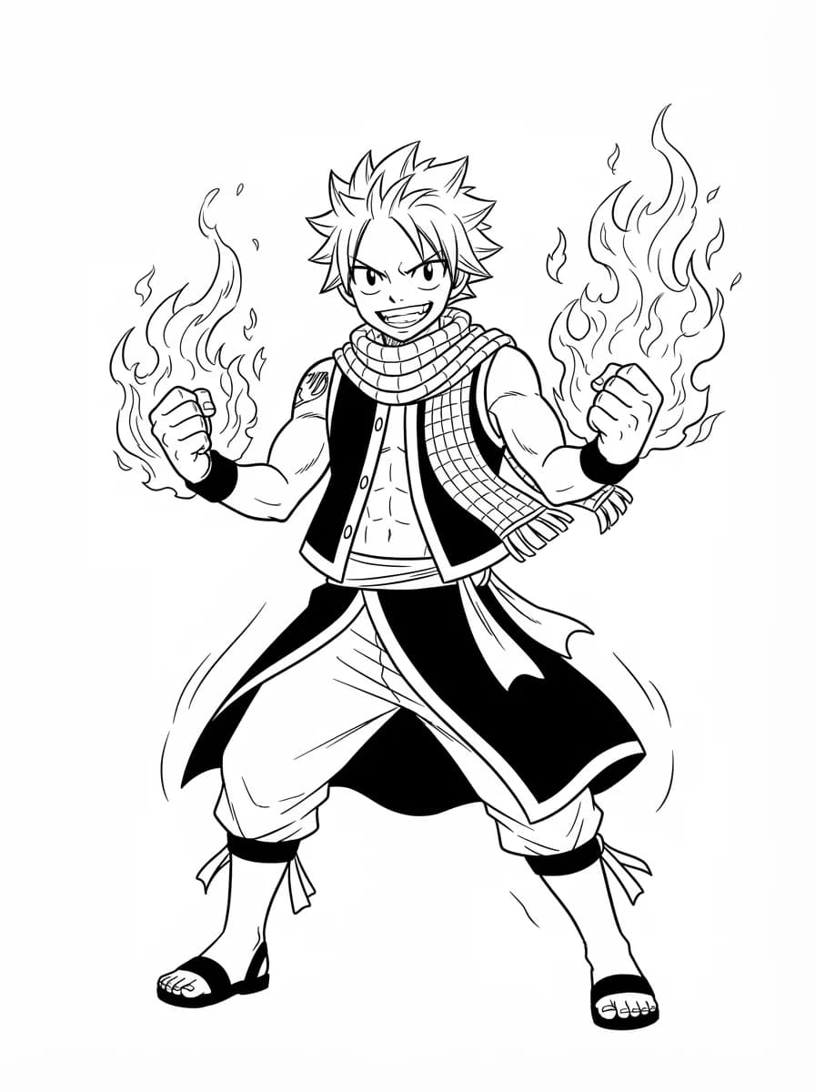 Coloriage Fairy tail