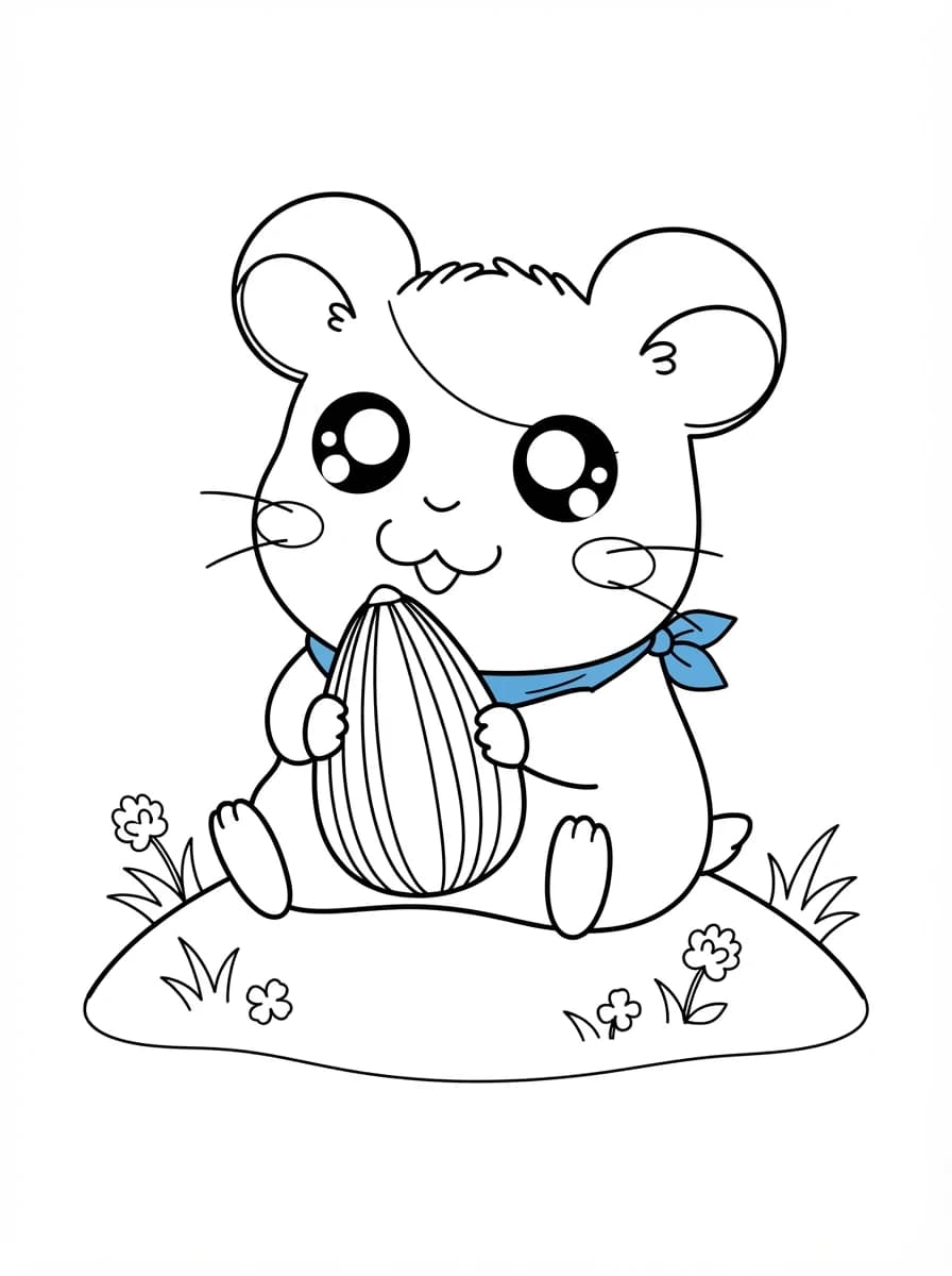 Coloriage Hamtaro