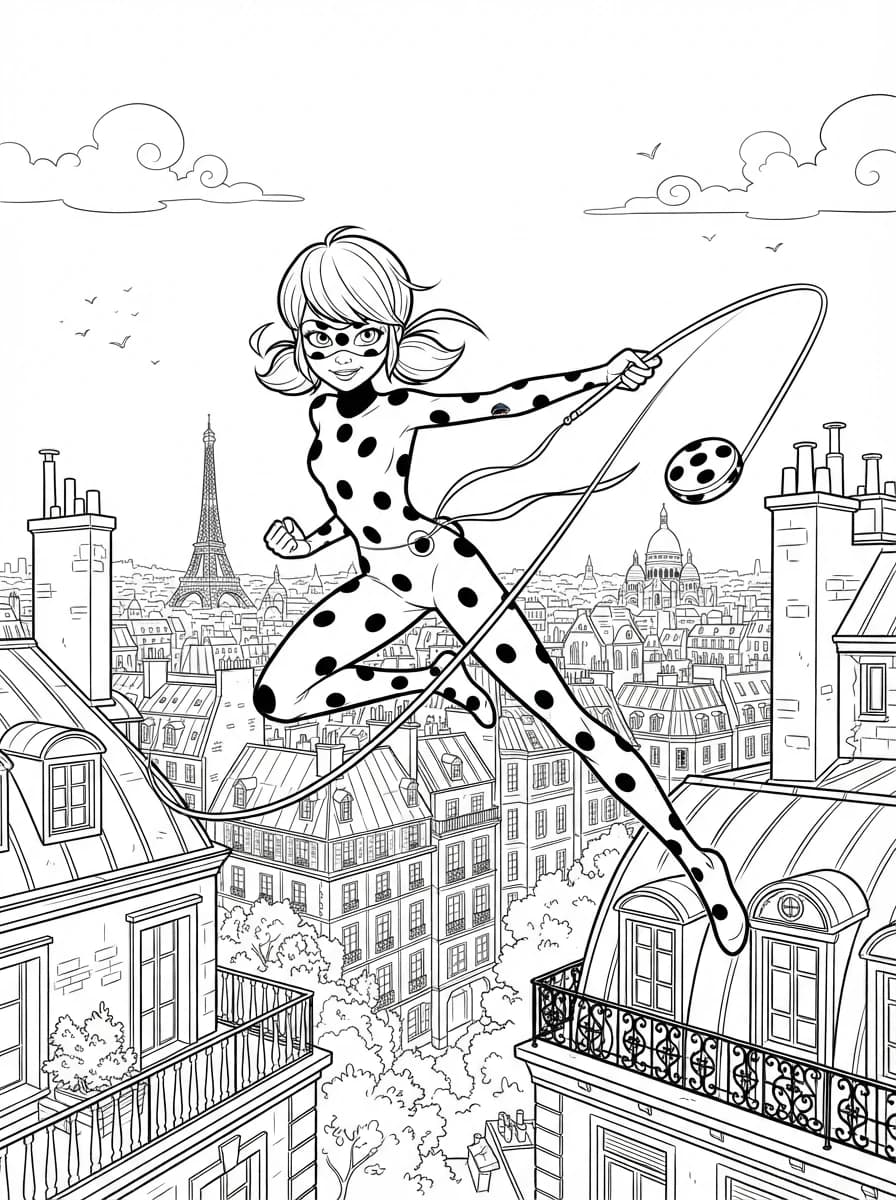 Coloriage Ladybug miraculous