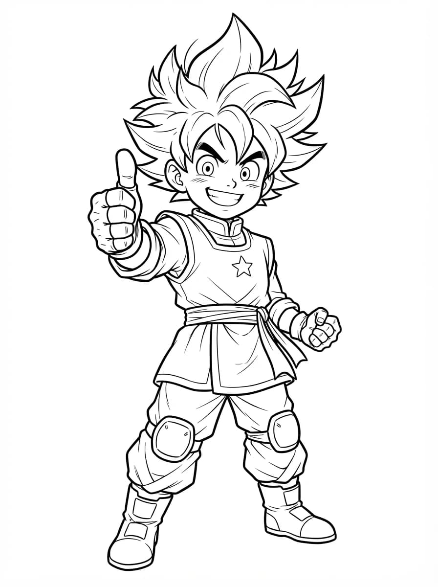 Coloriage Manga