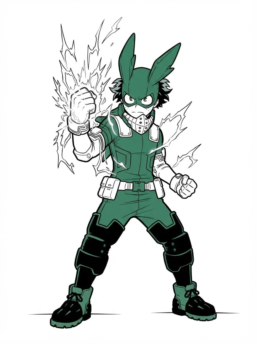 Coloriage My hero academia