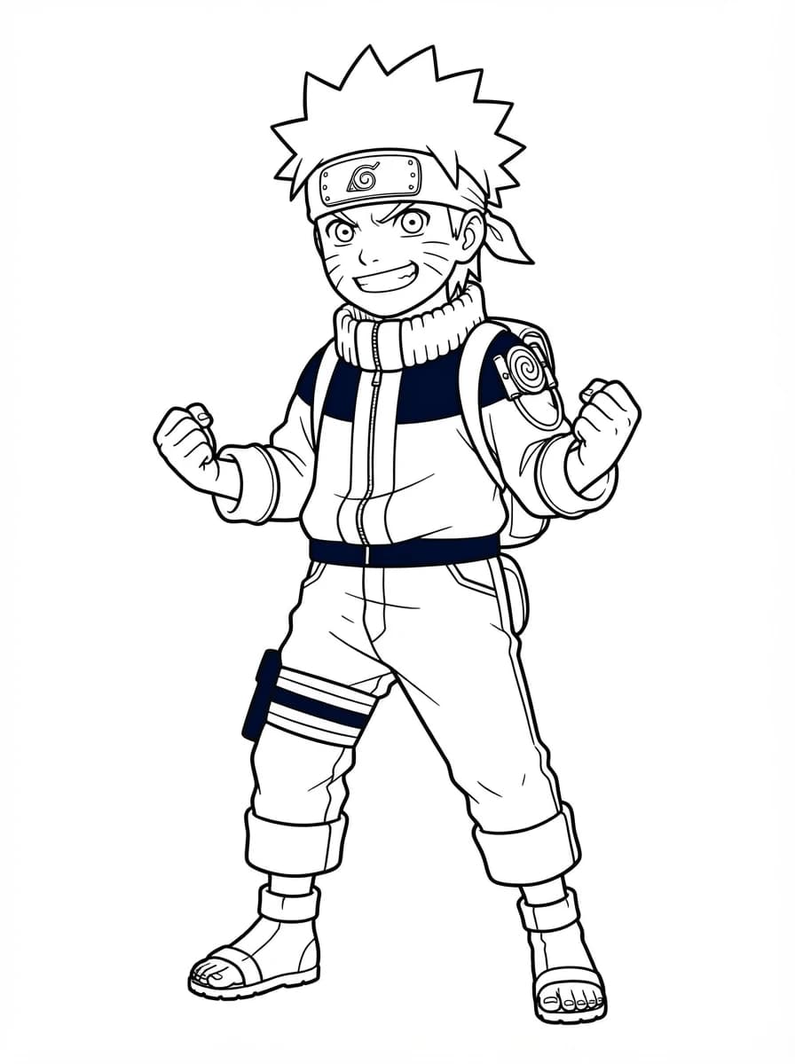 Coloriage Naruto