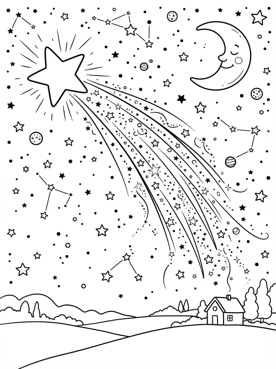 Coloriage Étoile