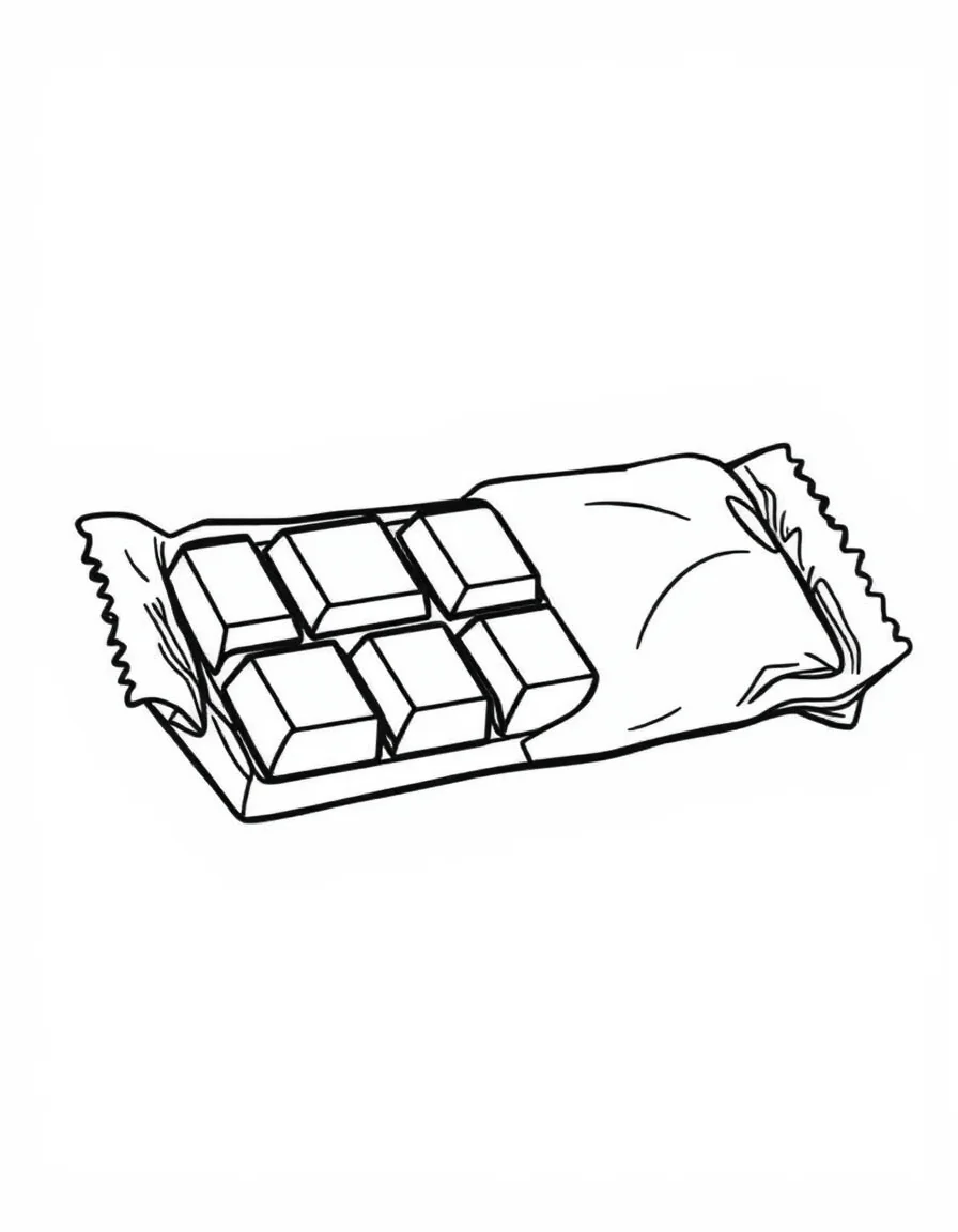 Coloriage Chocolat