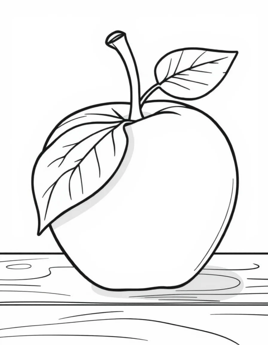 Coloriage Pomme