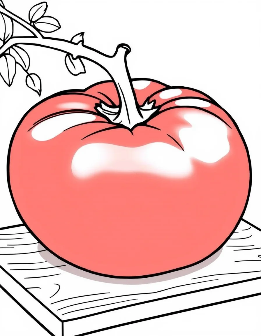 Coloriage Tomate