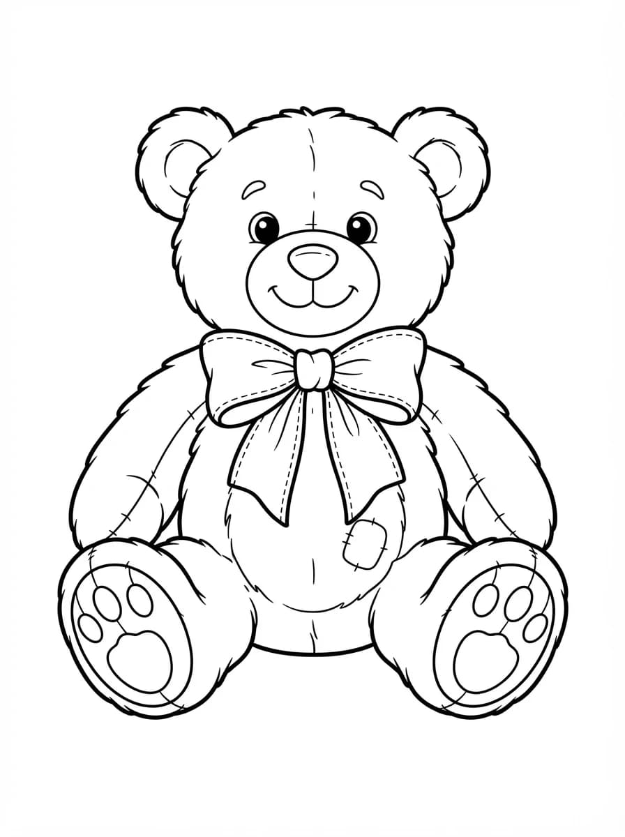 Coloriage Nounours