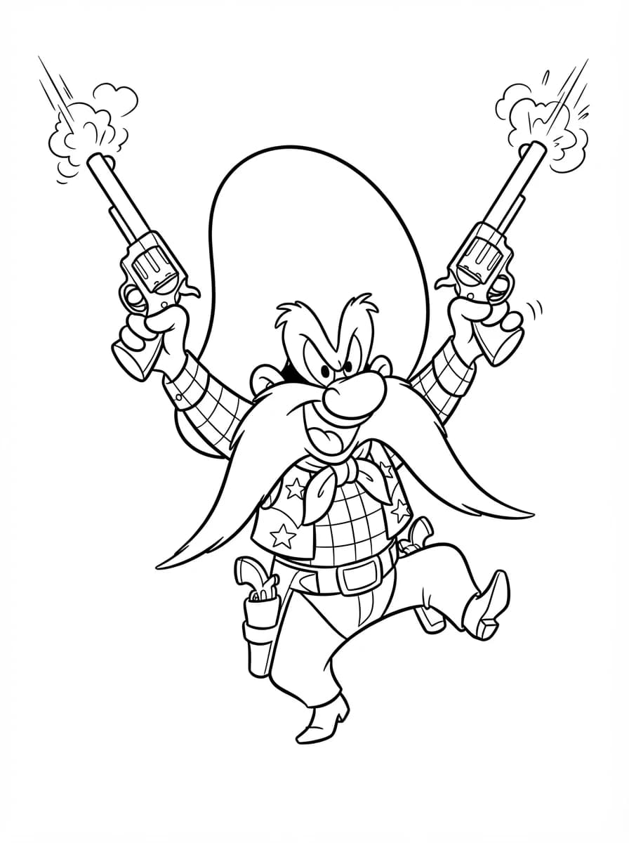 Coloriage Sam le Pirate