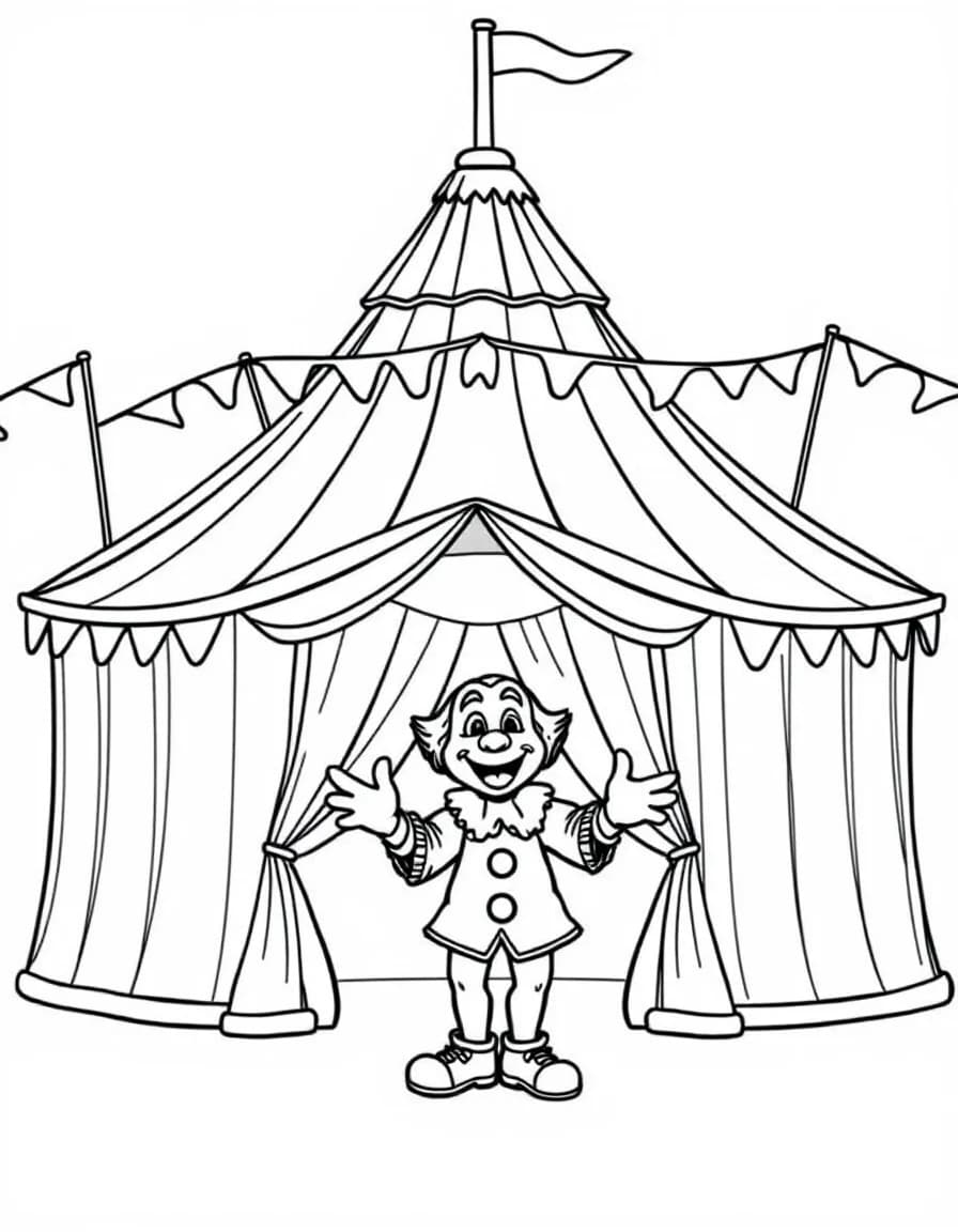 Coloriage Cirque