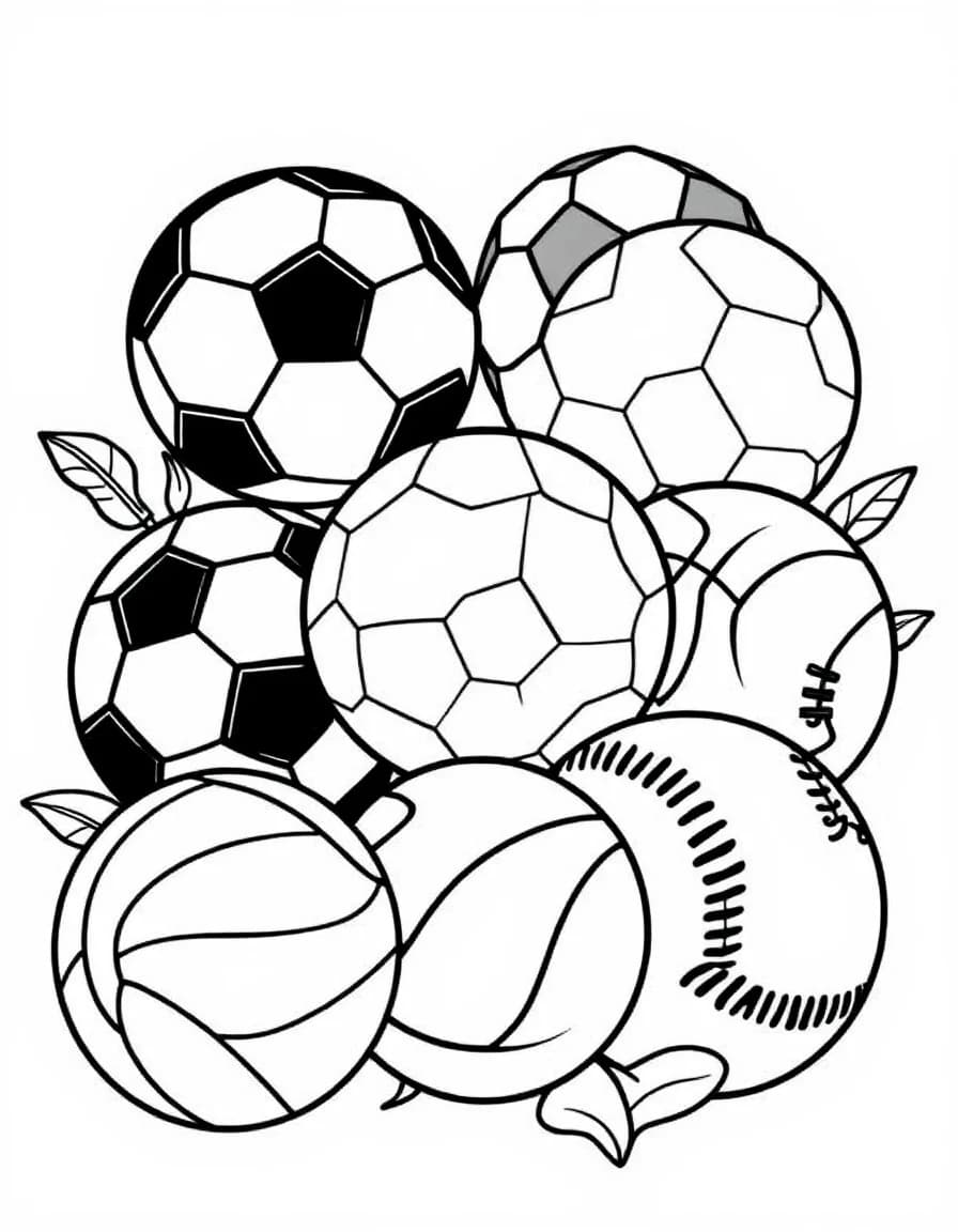 Coloriage Sport