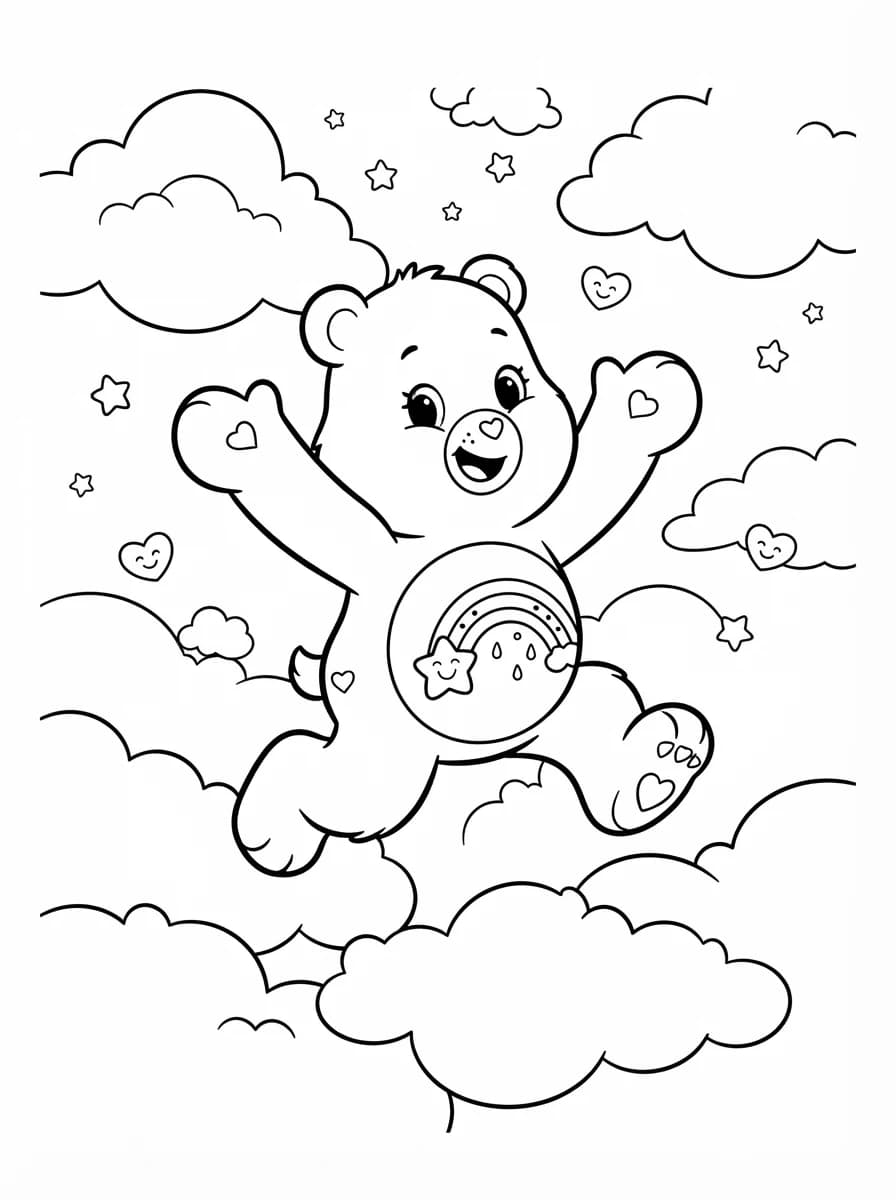 Coloriage Bisounours