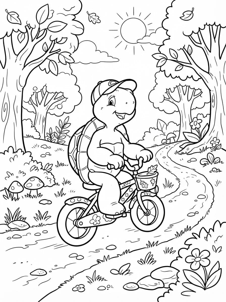 Coloriage Franklin