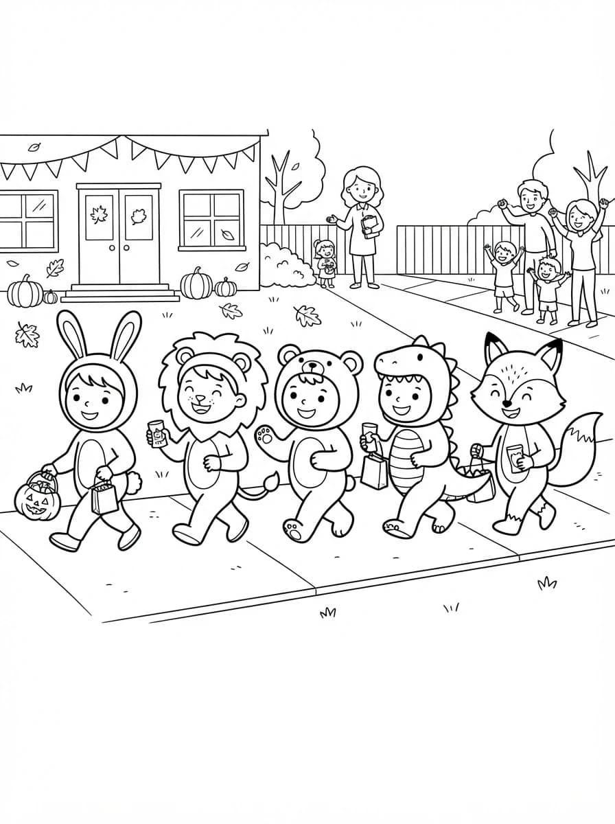 Coloriage Halloween maternelle