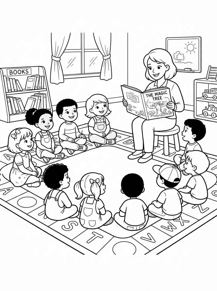 Coloriage Maternelle