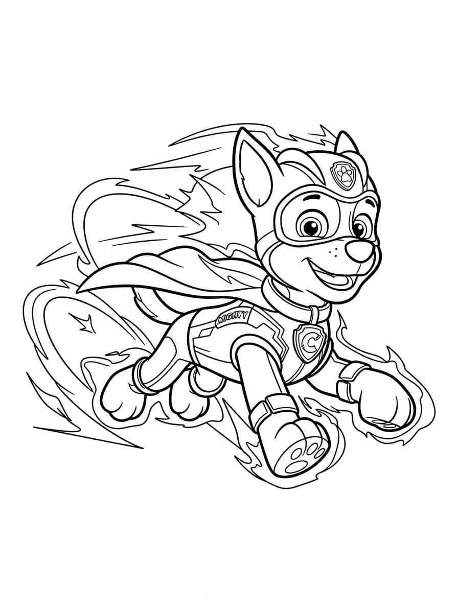 Coloriage Pat Patrouille La Super Patrouille