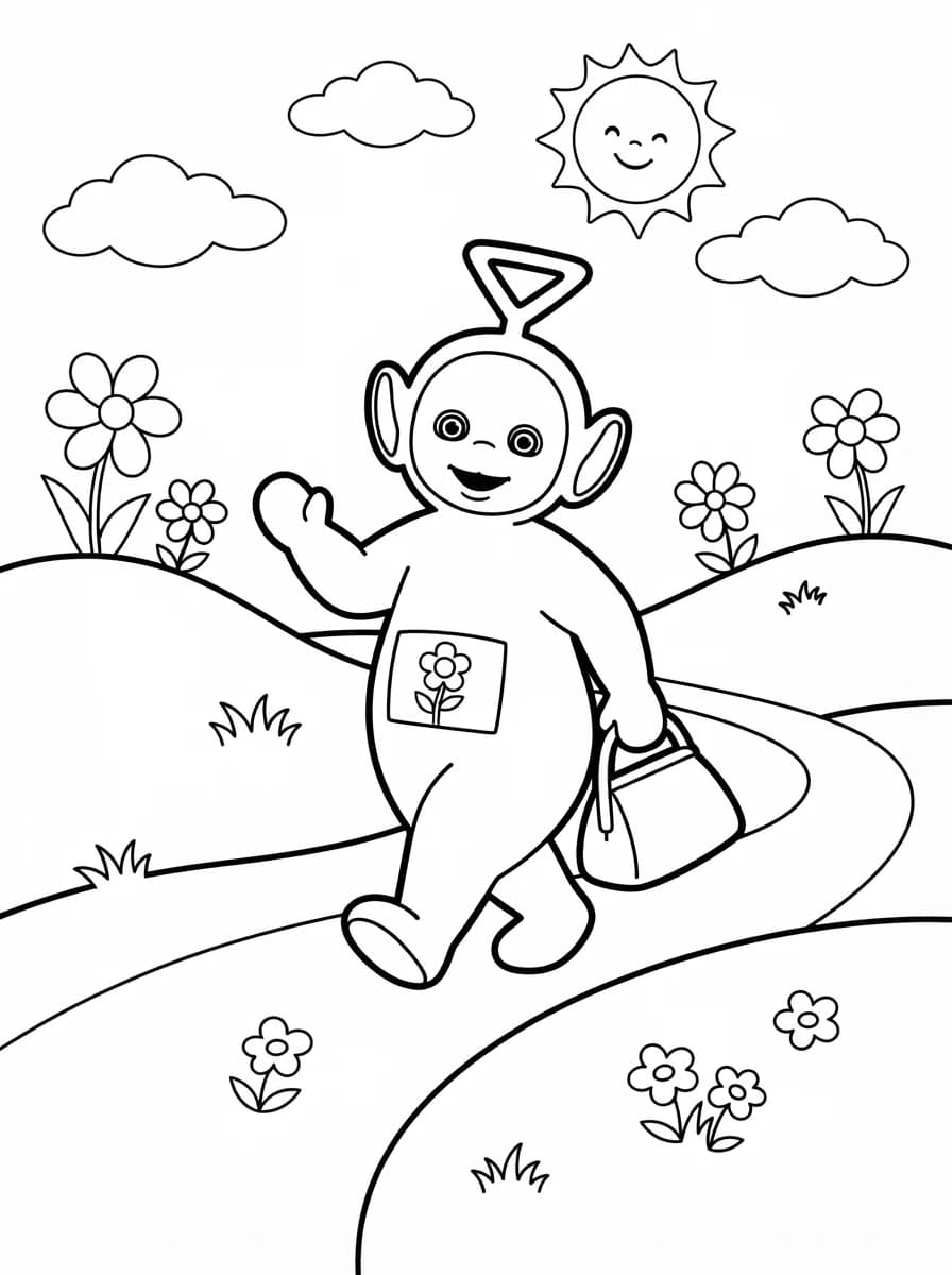 Coloriage Teletubbies